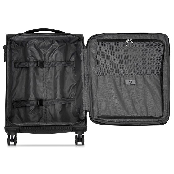 Roncato Jazz 4.0 4 Rollen Kabinentrolley S 55 cm mit Dehnfalte