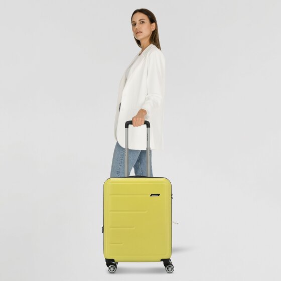 Gabol Future Plus 4 Rollen Kabinentrolley 55 cm mit Dehnfalte