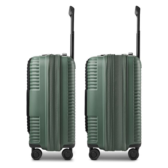 Redolz Essentials 17 2.0 4 Rollen Kabinentrolley 55 cm Laptopfach mit Dehnfalte