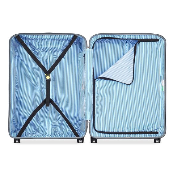 Delsey Paris x United Colors of Benetton UCB Hardside 4-Rollen Trolley 76 cm