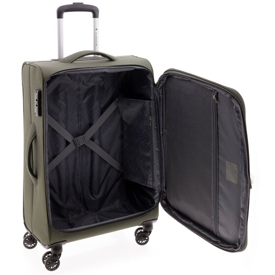 Gladiator 3700 4 Rollen Trolley 66 cm mit Dehnfalte