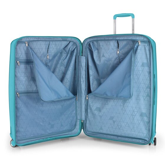 Gabol Queens 4 Rollen Trolley L 75 cm mit Dehnfalte