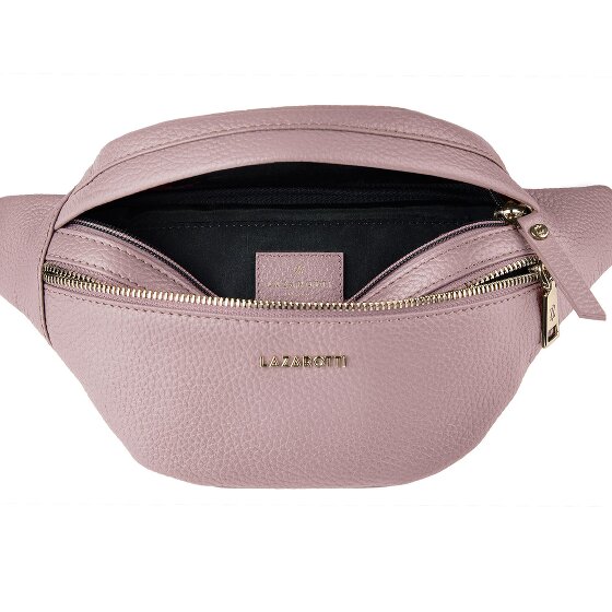 Lazarotti Bologna Leather Double-Zip Gürteltasche Crossbody Leder 25 cm