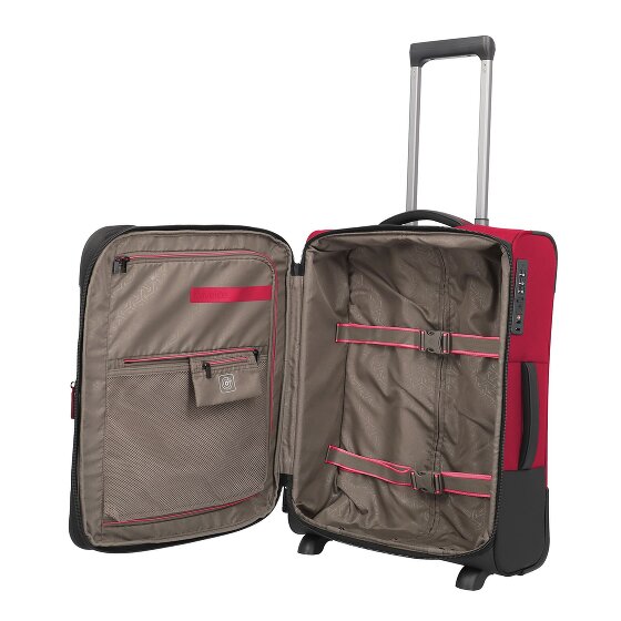Travelite Crosslite 5.0 2 Rollen Kabinentrolley 54 cm