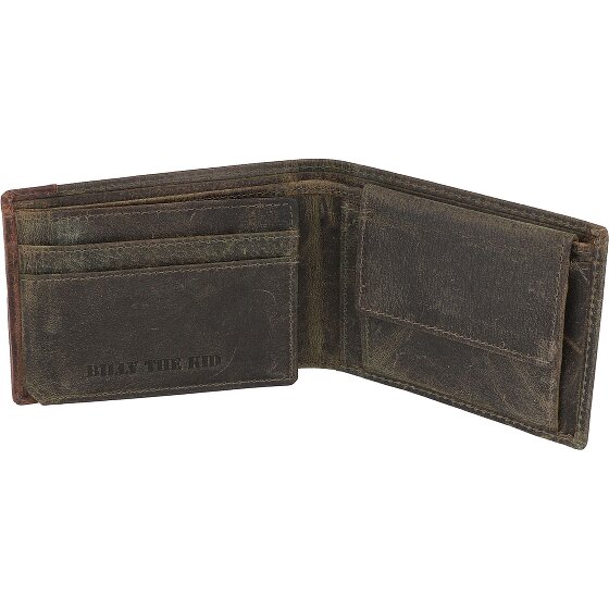 Billy the Kid Hunter Geldbörse RFID Leder 12 cm