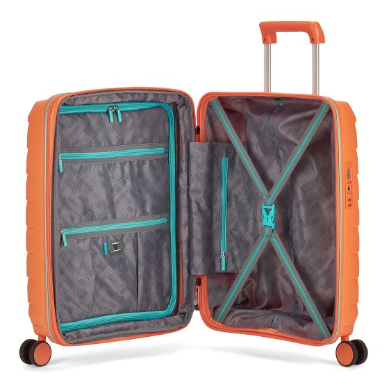 Roncato Skyline 2.0 4 Rollen Kabinentrolley 55 cm mit Dehnfalte