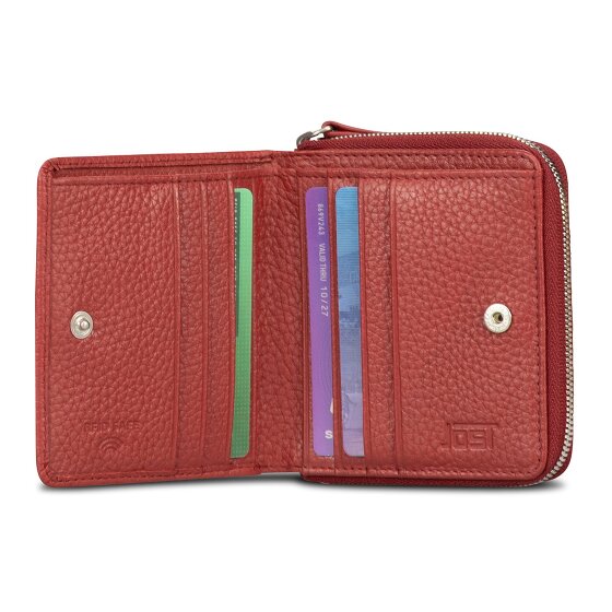 Jost Vika Geldbörse RFID Schutz Leder 10 cm