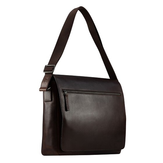 Jost Lund Aktentaschen Messenger Leder 41.5 cm Laptopfach
