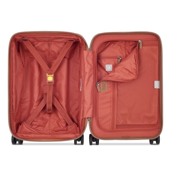 Delsey Paris Chatelet Air 2.0 4-Rollen Kabinentrolley 55 cm mit Dehnfalte