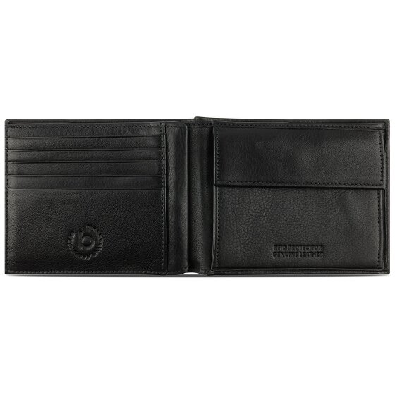 bugatti Nome Geldbörse RFID Schutz Leder 12 cm