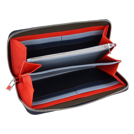 DuDu Mauritius Geldbörse Leder 19 cm