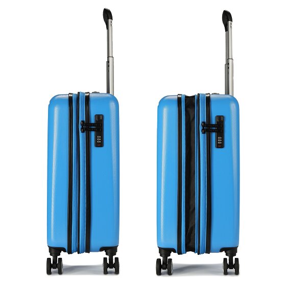 Gabol Future Plus 4 Rollen Kabinentrolley 55 cm mit Dehnfalte