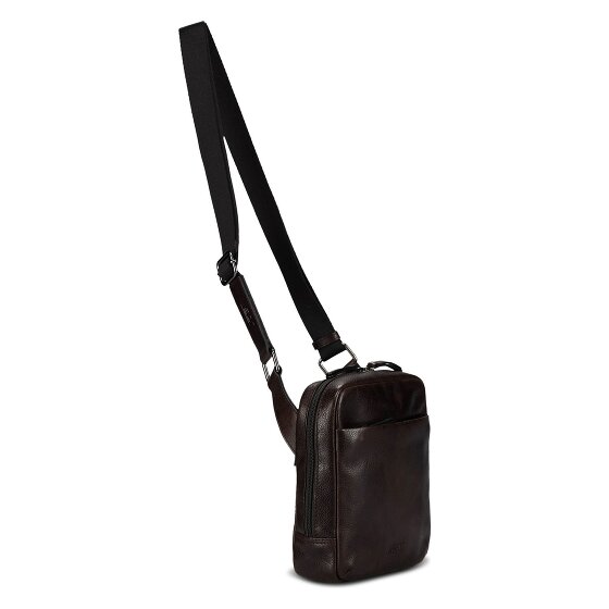Jost London Mini Bag Umhängetasche XS Leder 18 cm