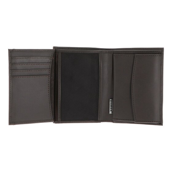 oxmox Leather Geldbörse RFID Schutz Leder 10 cm