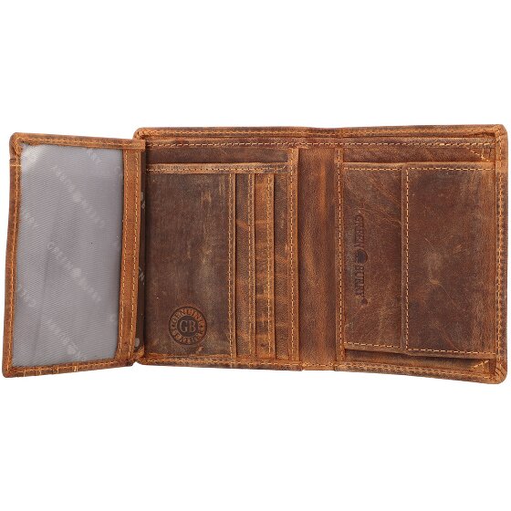 Greenburry Vintage Geldbörse RFID Leder 10 cm