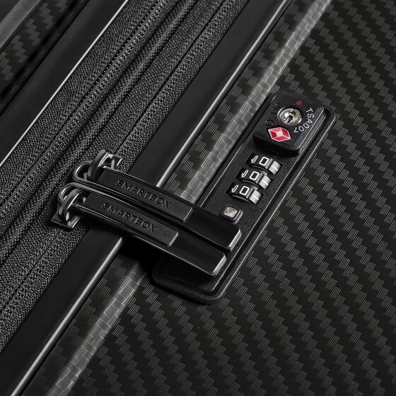 Smartbox Edition 01 4 Rollen Trolley 66 cm mit Dehnfalte