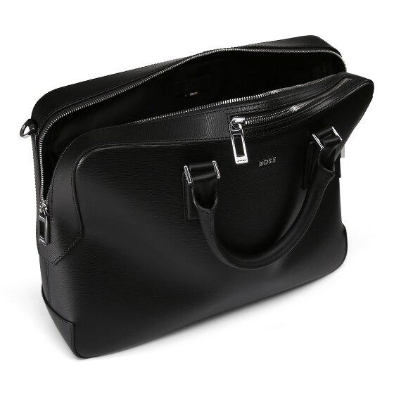 Boss Luminary Aktentasche Leder 38 cm Laptopfach