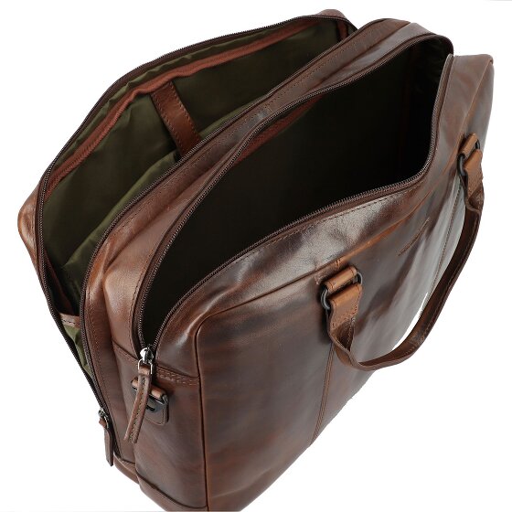 Greenburry Newport Aktentasche Leder 43 cm Laptopfach