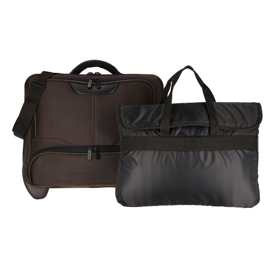 Dermata 2 Rollen Businesstrolley 41 cm Laptopfach