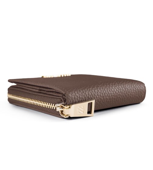 Lazarotti Bologna Leather Medium Zip-Around Geldbörse Leder 10 cm