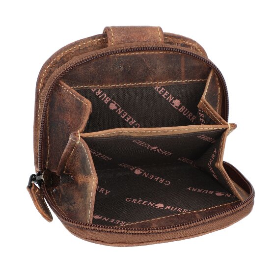 Greenburry Vintage Geldbörse Leder 9 cm