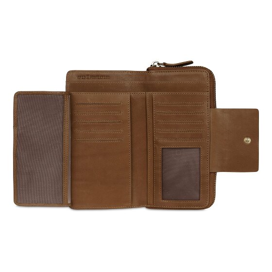 bugatti Fabia Geldbörse RFID Schutz Leder 18 cm