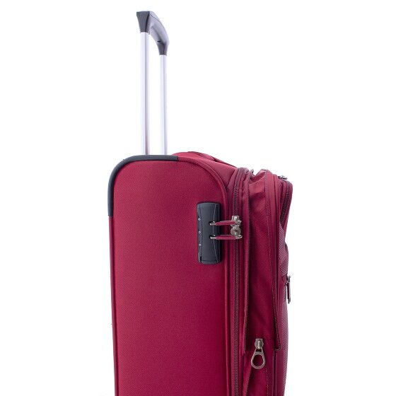 Gladiator 2000 4 Rollen Kabinentrolley 55 cm mit Dehnfalte