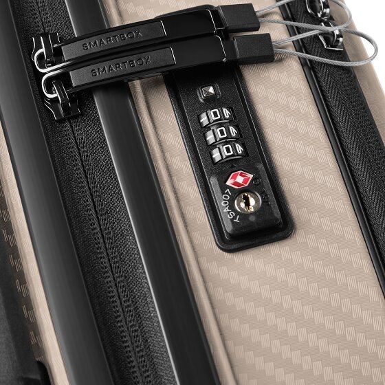 Smartbox Edition 01 4 Rollen Kabinentrolley 55 cm Laptopfach