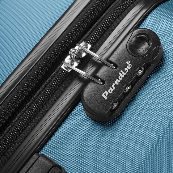Check.In Paradise 2.0 4 Rollen Kabinentrolley S 55 cm mit Dehnfalte