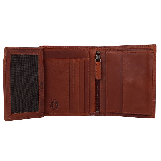 Greenburry Vintage Geldbörse RFID Schutz Leder 10.5 cm