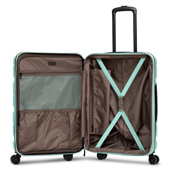 Franky Munich 4.0 4-Rollen Trolley M 66 cm mit Dehnfalte