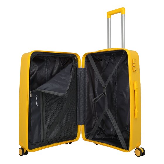 Travelite Pacific 4 Rollen Kofferset 3-teilig