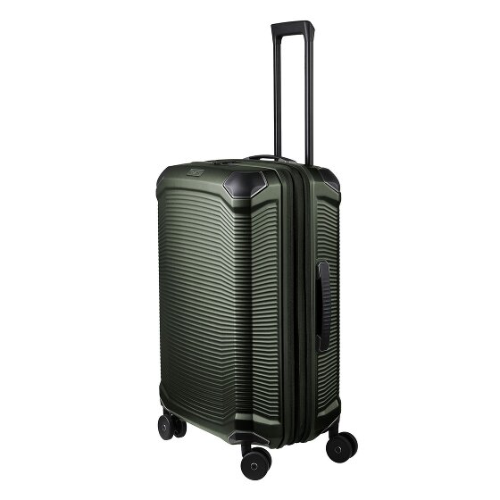 Travelite Millennium 4 Rollen Trolley 67 cm mit Dehnfalte