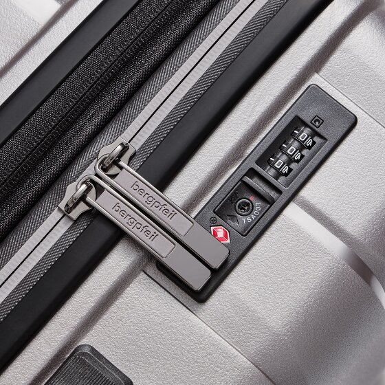 Bergpfeil Travel 4 Rollen Kabinentrolley S 55 cm mit Dehnfalte