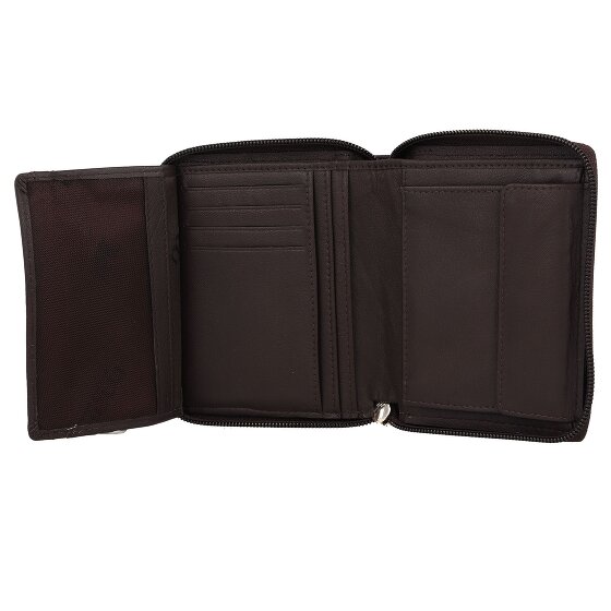 mano Don Leonardo Geldbörse RFID Leder 10 cm