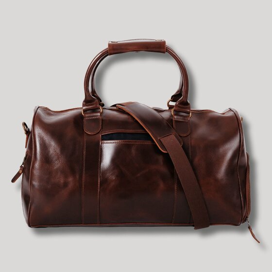 Buckle & Seam Collin Weekender Reisetasche Leder 48 cm
