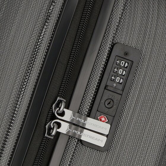Polestream Moonrock 4 Rollen Trolley M 69 cm mit Dehnfalte