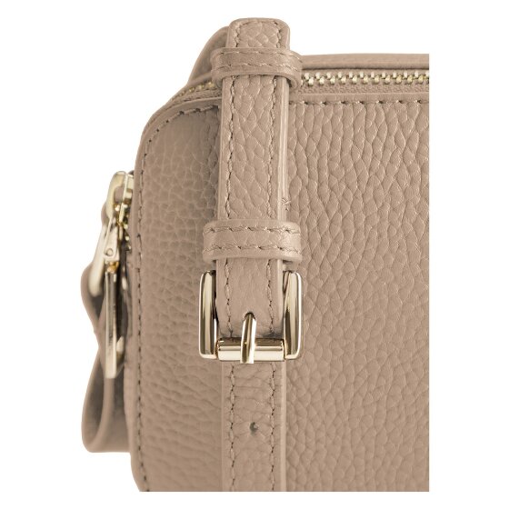 Lazarotti Bologna Leather Umhängetasche Camera-Bag Leder Double-Zip 18 cm