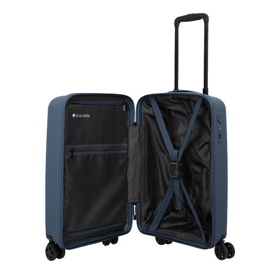 Travelite Air Stripe 4 Rollen Kabinentrolley 55 cm