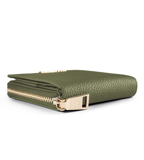 Lazarotti Bologna Leather Medium Zip-Around Geldbörse Leder 10 cm