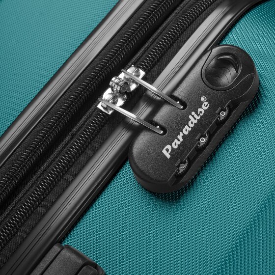 Check.In Paradise 2.0 4 Rollen Kabinentrolley S 55 cm mit Dehnfalte
