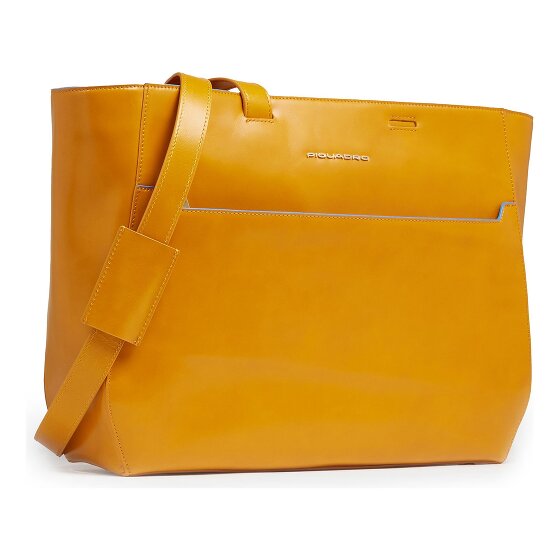 Piquadro Blue Square Shopper Tasche Leder 40 cm