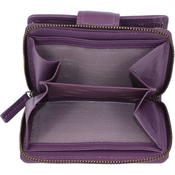 Greenburry Spongy Geldbörse Leder 9,5 cm