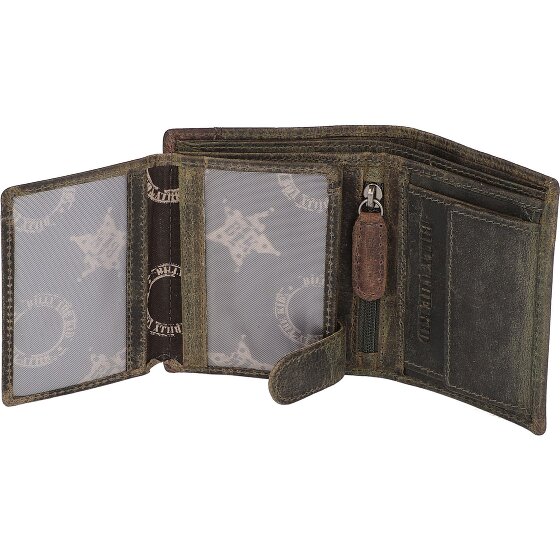 Billy the Kid Hunter Geldbörse RFID Leder 8 cm