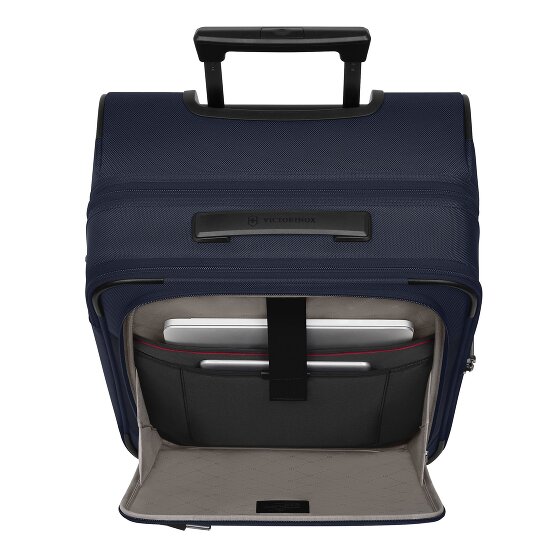 Victorinox Werks Traveler 7.0 4 Rollen Kabinentrolley 55 cm Laptopfach mit Dehnfalte
