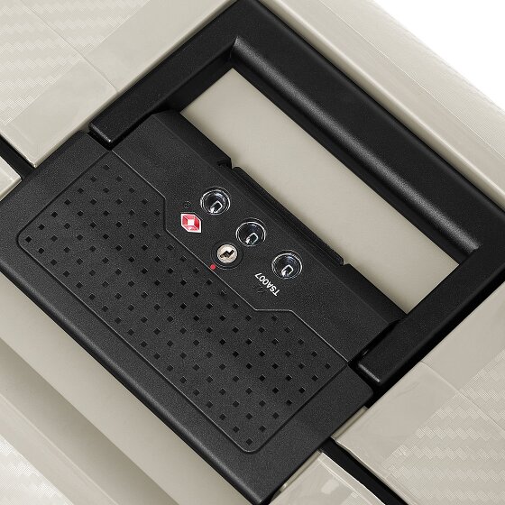 Redolz Essentials 15 4-Rollen Trolley 75 cm mit Dreipunkt-Verschluss