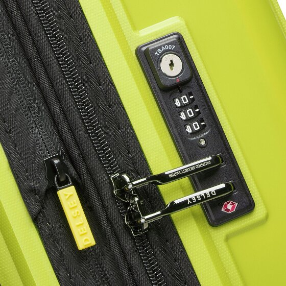Delsey Paris Lutece Se 4 Rollen Trolley 79 cm mit Dehnfalte