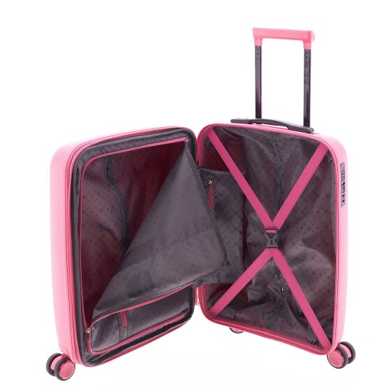 Gladiator 4400 4 Rollen Kabinentrolley 55 cm mit Dehnfalte