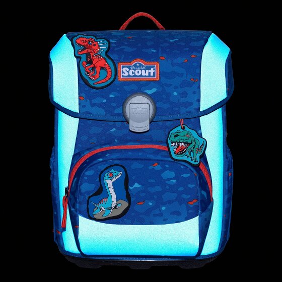 Scout Neo Exklusiv Superflash Schulranzen-Set 4-teilig