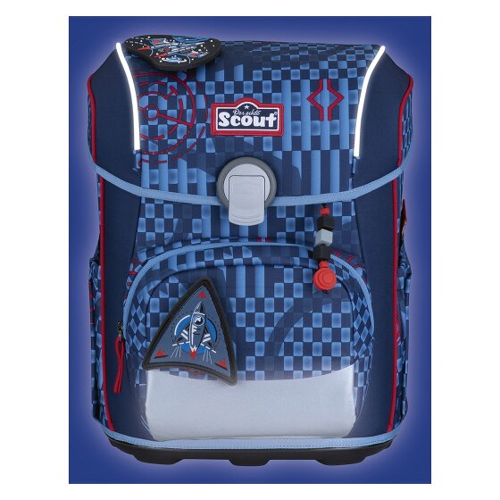 Scout Neo Exklusiv Safety Light Schulranzen-Set 5-teilig